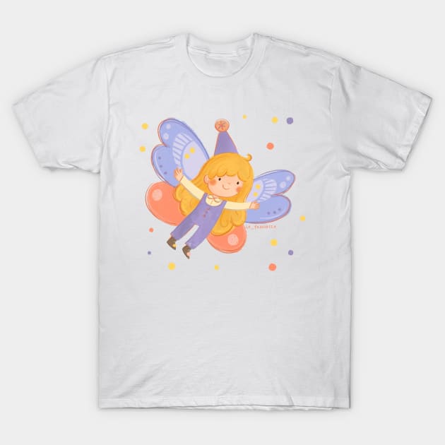 Butterfly fairy T-Shirt by LeFacciotte